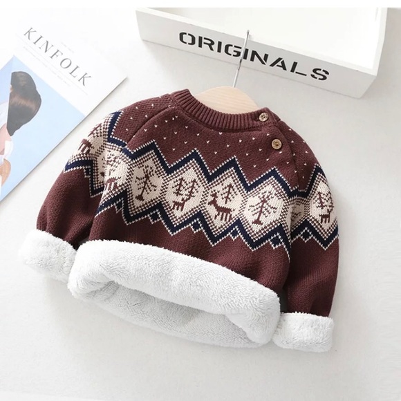 High Quality soft and comfy pull over for boy/girls cotton and wool. - Picture 7 of 11